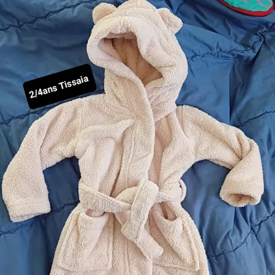 Peignoir 2/4ans Mixte Tissaia 